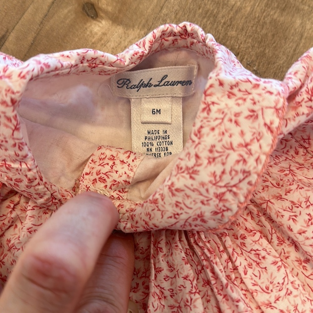 Lined Ruffled Ralph Lauren Dress - Picture 3 of 5